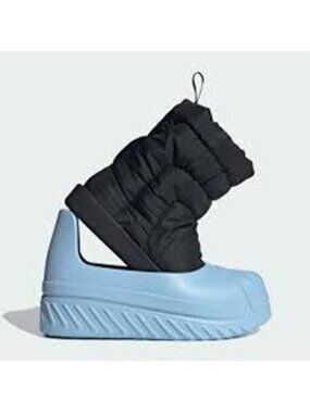 Adidas IG2162 AdiFom Superstar Winter Boots Black / Clear Sky Blue ( 6.5 )